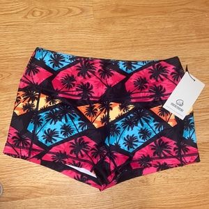 ✨New✨ Feed Me Fight Me palm tree shorts